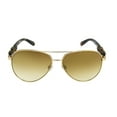 Foster Grant Women's Aviator Gold Adult Sunglasses