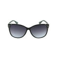 thumbnail image 1 of Foster Grant Women's Cat Eye Fashion Sunglasses Black, 1 of 6