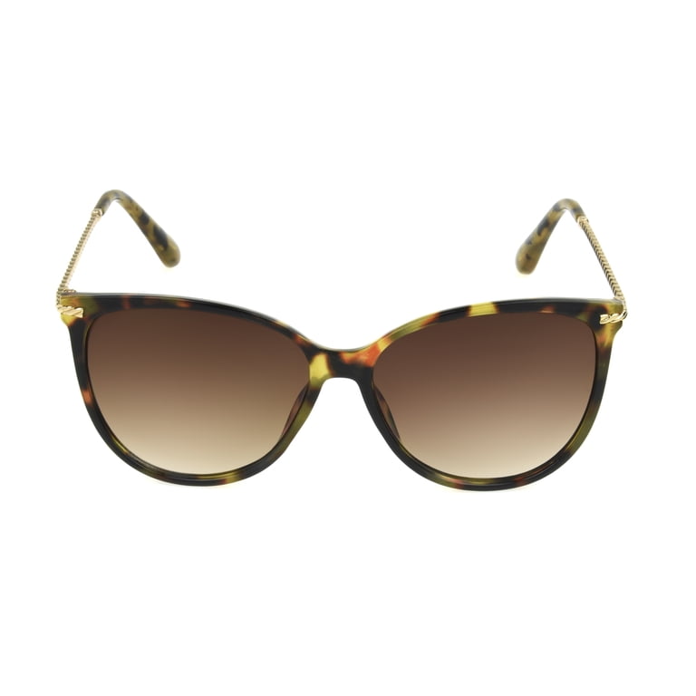 Foster Grant ladies fashion tortoise shell look plastic frame sunglasses brown Amazon.com: Foster Grant Polarized Sunglasses For Women  main image 4