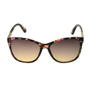 Foster Grant Cat Eye Floral Sunglasses