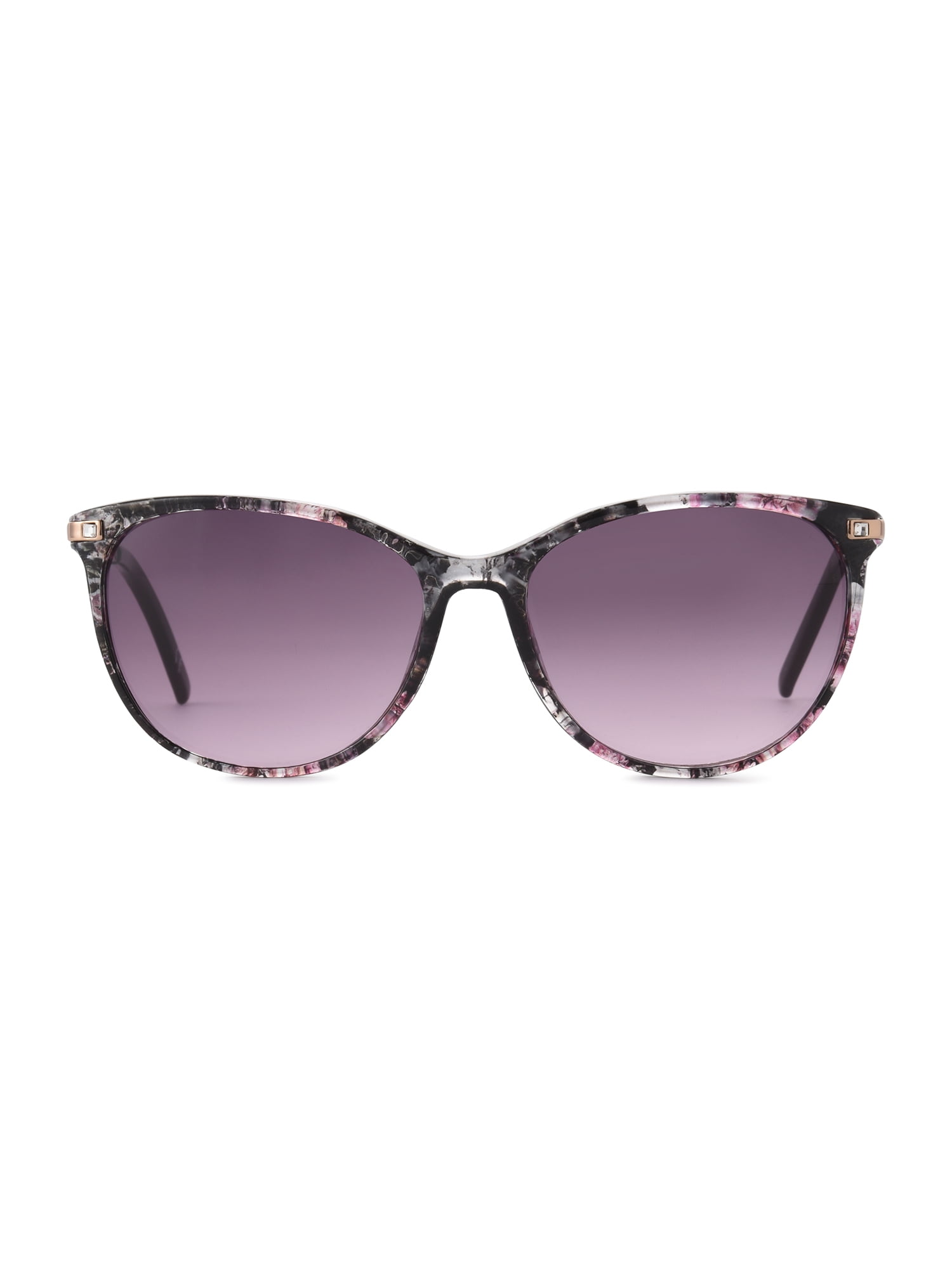 Foster Grant Cat Eye Floral Fashion Sunglasses - Walmart.com display picture 2