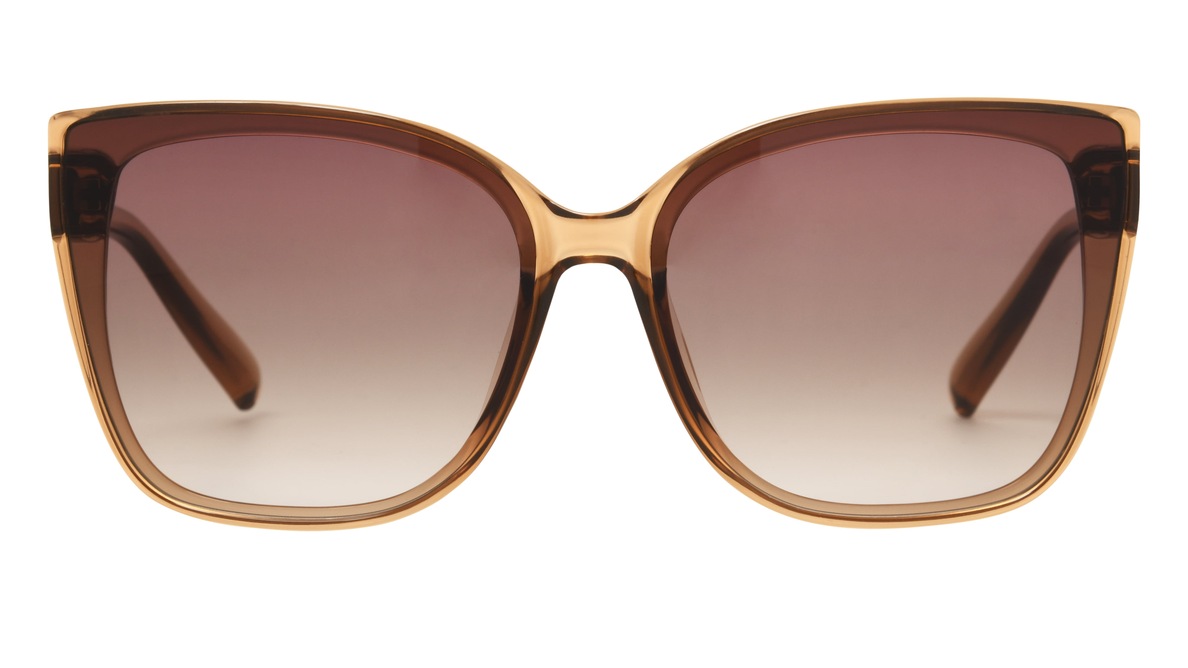 Foster Grant Tortoiseshell Brown Gradient Lens Women’s Sunglasses Foster Grant Ladies Classic 60mm Fitover Sunglasses Tortoise  main image 3