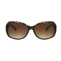 Foster Grant Women's Coquette Tortoise Everyday Sunglasses Crystal