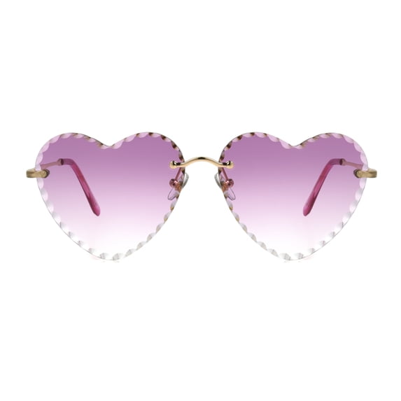 Foster Grant Heart-Shaped Fashion Sunglasses