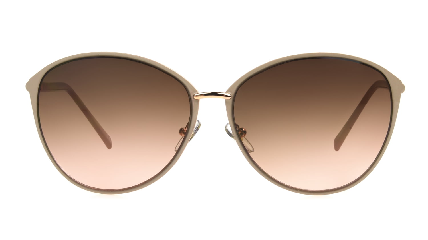 Foster Grant Women's Oversized Fashion Sunglasses Gold