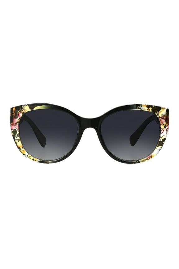Women's Round Fashion Sunglasses Multicolor