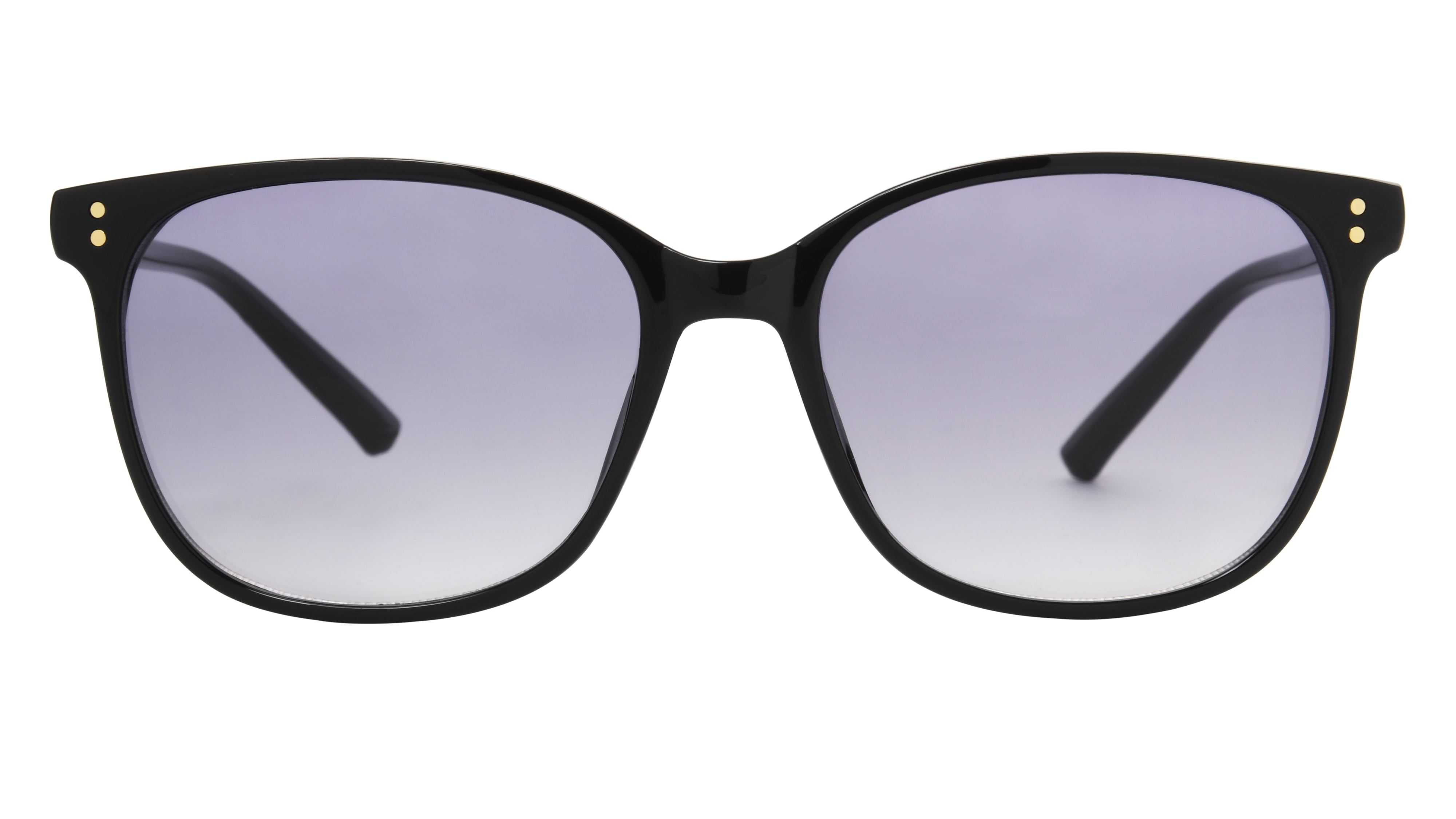 Foster Grant Women's Square Fashion Sunglasses Black