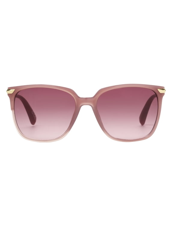 Women's Square Fashion Sunglasses Purple