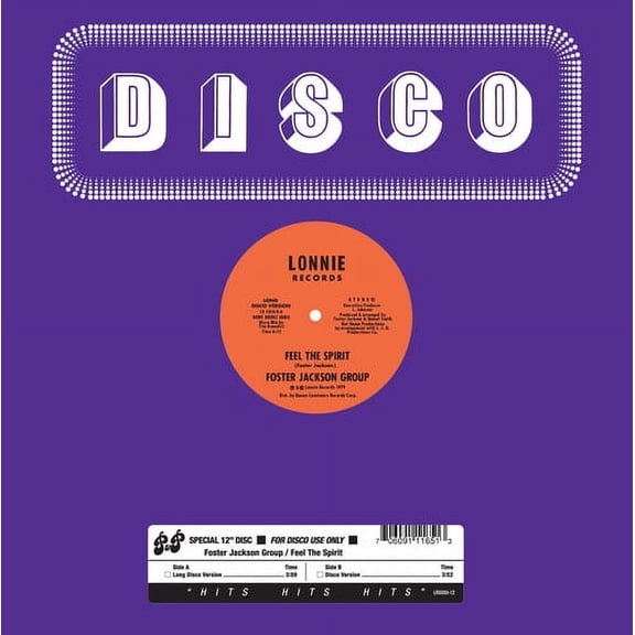 Foster Jackson Group - Feel the Spirit - Electronica - Vinyl