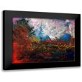 thumbnail image 1 of Foster, Joseph Marshal 14x12 Black Modern Framed Museum Art Print Titled - Burnt Orange Landscape, 1 of 5