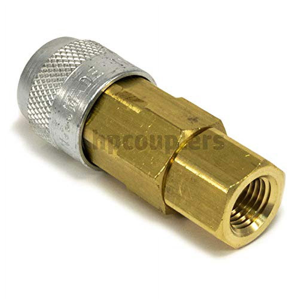 Stainless Steel Air Coupler Stainless Steel Quick Connect Coupler - 1/4" Male NPT Air Hose Fitting, Made In USA Stainless Steel 4 Slices Toasters