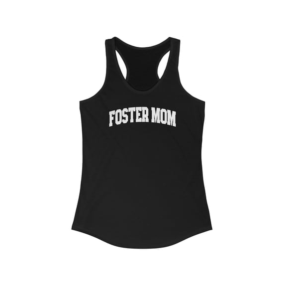 Foster Mom Mother's Day Tank Top Gifts Shirt Womens Sleeveless