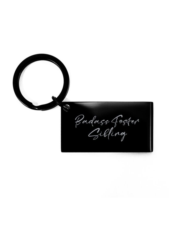 Foster Sibling Keychain Birthday Gift Christmas