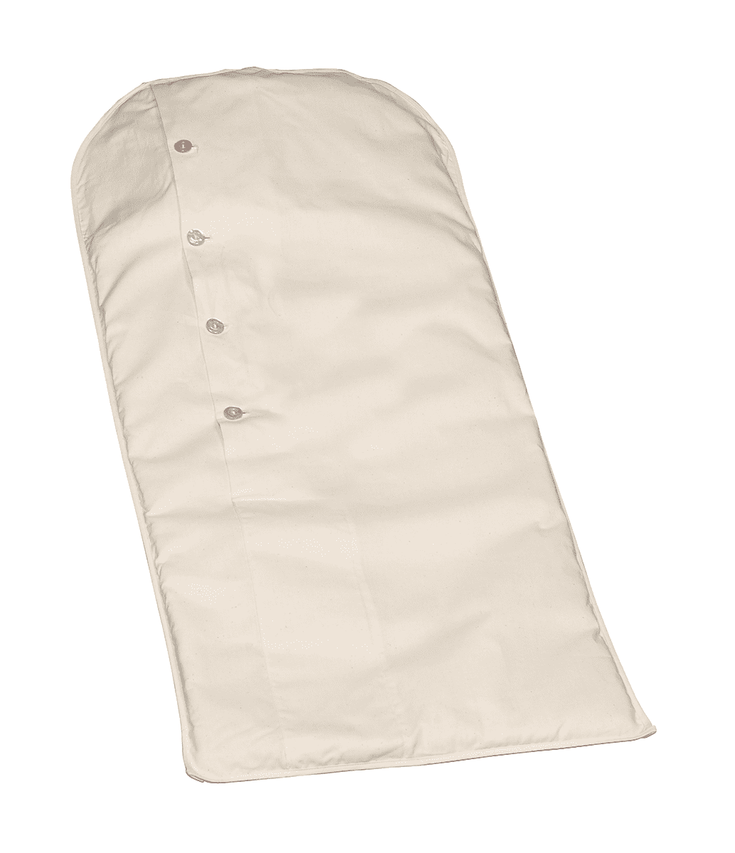 Foster-Stephens 38" Acid-Free Cotton Muslin Garment Bag, Unisex, 1-Piece