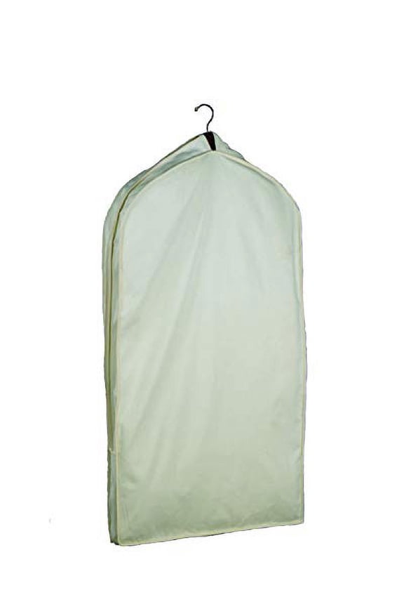 Foster-Stephens Acid-Free Cotton Muslin Suit Garment Bag | Archival Storage | Closet Storage Organizer for Suits and Coats | 42"