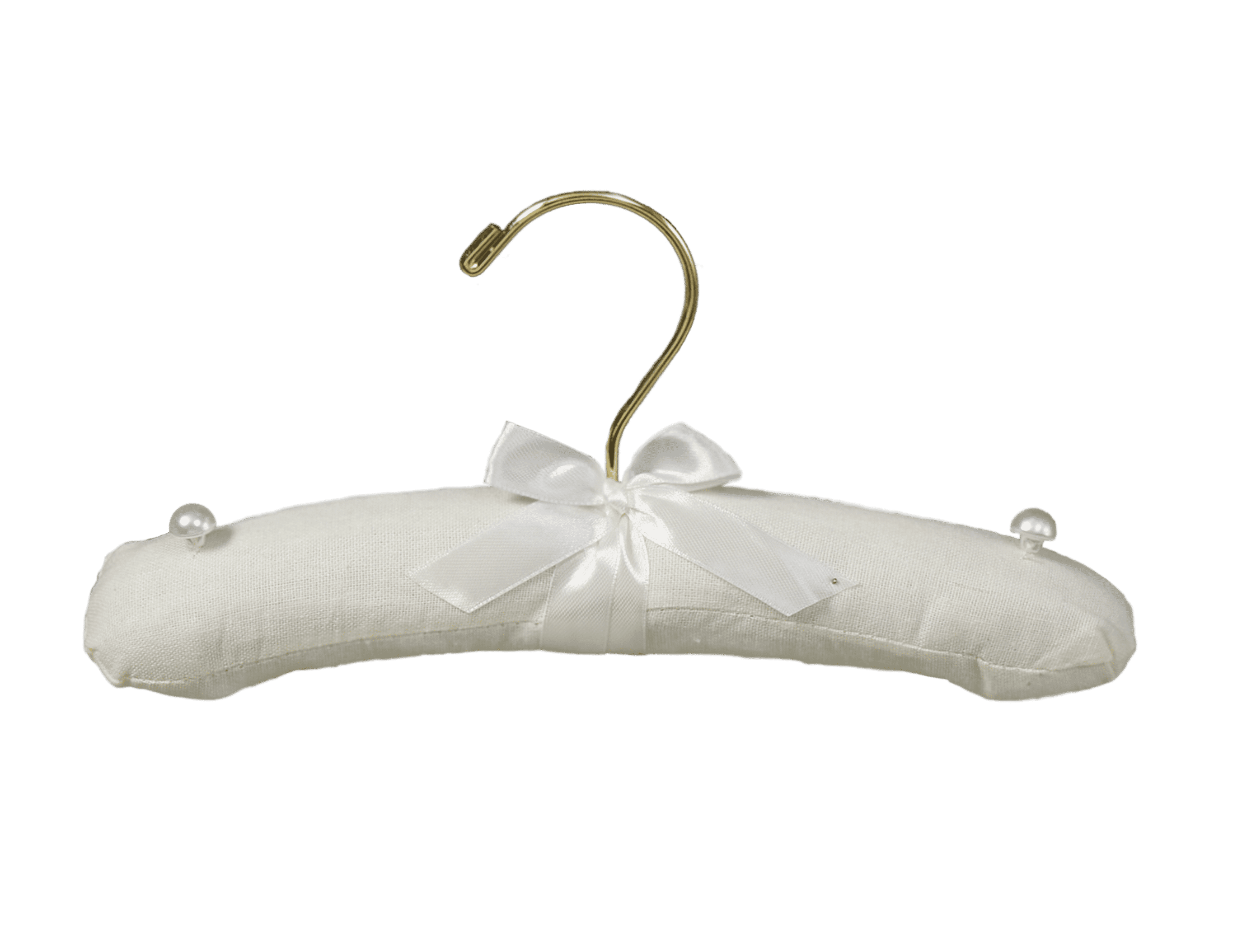 Foster-Stephens Acid-Free Padded Muslin 10" Hanger | Baby | Child | Cotton Batting | Set of 4 Hangers