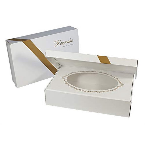 Foster-Stephens Wedding Dress Preservation Box Kit, White, 1
