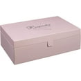 thumbnail image 1 of Foster-Stephens Wedding Dress Preservation Kit | Stylish Wedding Gown Garment Storage Box | Closet Storage Organizer for Quilts, Gowns, Dresses, Family Heirlooms | Pink, Extra-Large, 1 of 9