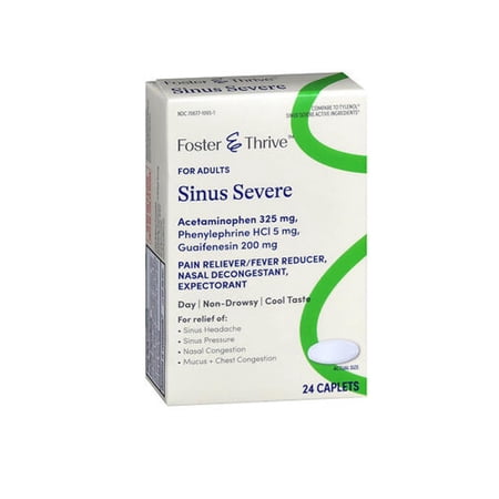 Foster & Thrive Sinus Severe - 24 ct