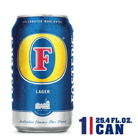 Foster's Beer, 25 fl oz Aluminum Can, 5.0% ABV