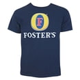 thumbnail image 1 of Foster's Beer Logo Men's Navy Blue T-Shirt-XLarge, 1 of 1