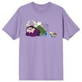 thumbnail image 1 of Foster's Home For Imaginary Friends Edwardo Bloo Cheese & Mac Crew Neck Short Sleeve Purple Haze Men's T-shirt-Medium, 1 of 3