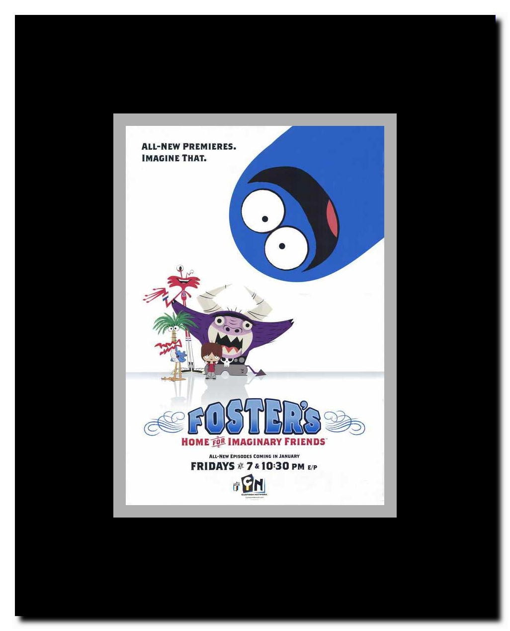 Foster's Home for Imaginary Friends Framed Movie Poster