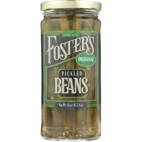 Foster's Pickled Products Original Green Beans 16 oz (Pack of 6)