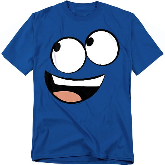 Fosters Blue Face Mens Short Sleeve Shirt (Royal Blue, )