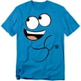 thumbnail image 1 of Fosters Home of Imaginary Friends T-Shirt Blue Smile Unisex Graphic Tee For Men & Women, 1 of 7