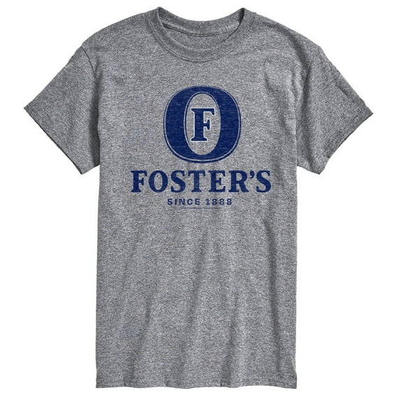 Fosters - Navy Blue Logo - Men's Short Sleeve Tee