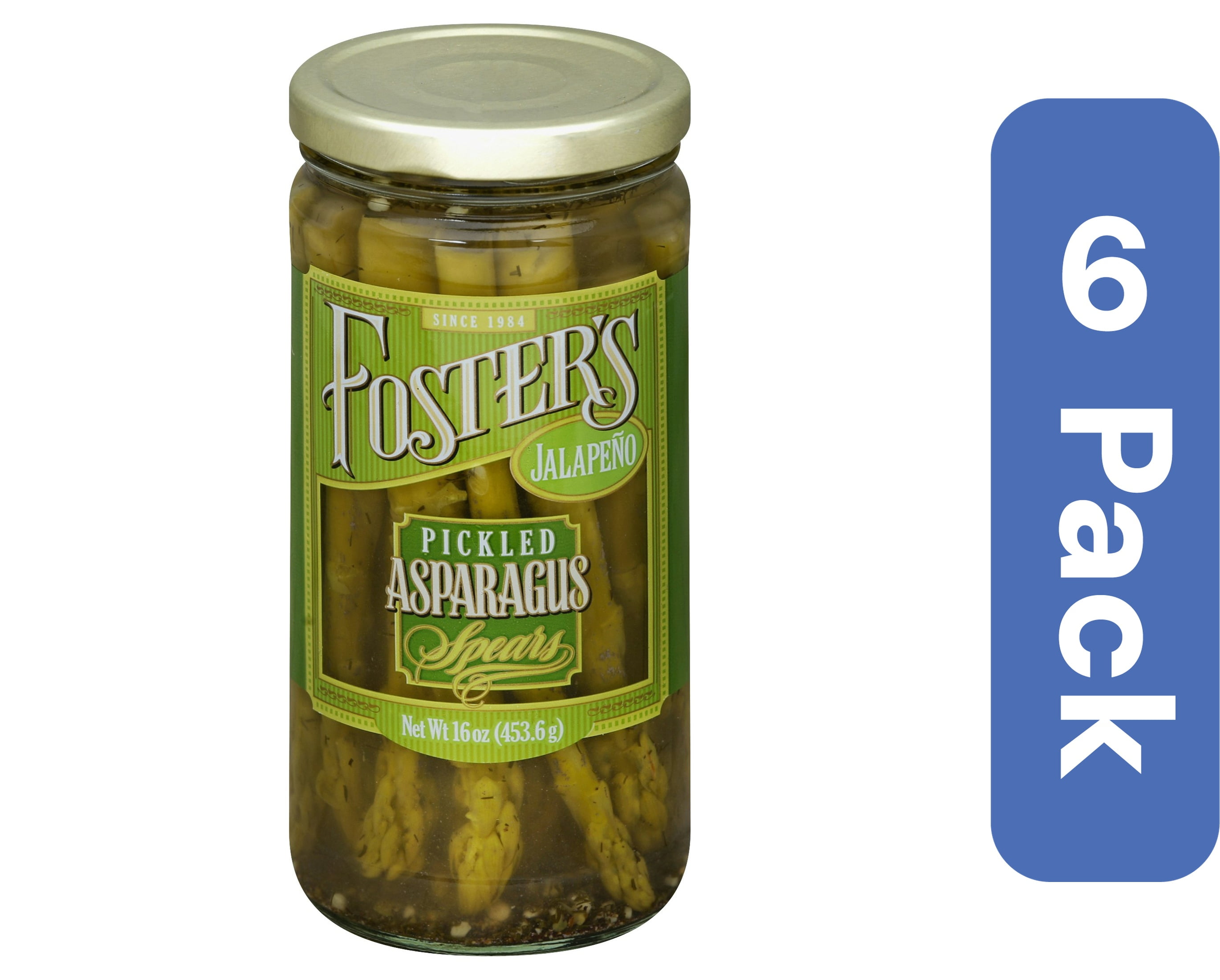 Fosters Pickled Products Asparagus Jalapeno (Pack of 6)