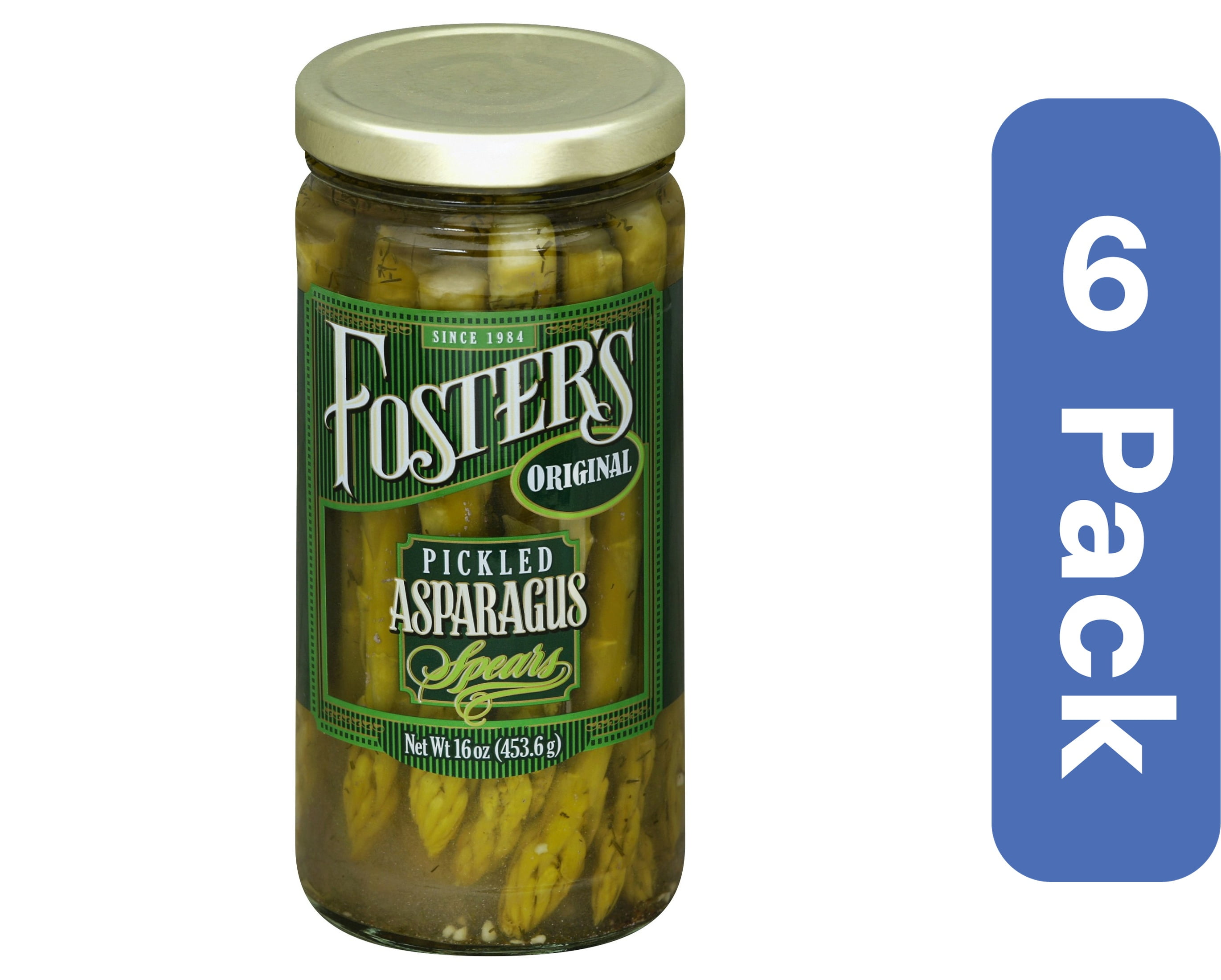 Fosters Pickled Products Asparagus Original (Pack of 6)