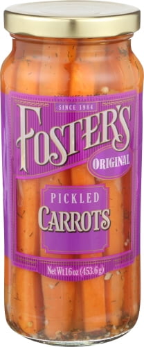 Fosters Pickled Products Carrot Original 16 oz (Pack of 6)