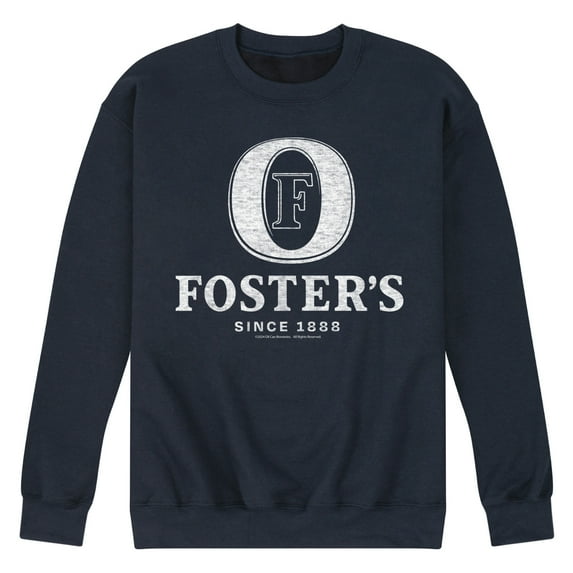 Fosters - White Logo - Men's Crew Fleece