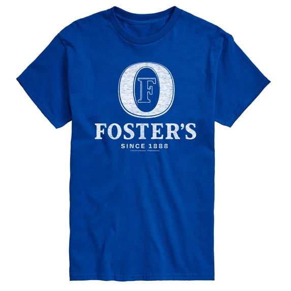 Fosters - White Logo - Men's Short Sleeve Tee