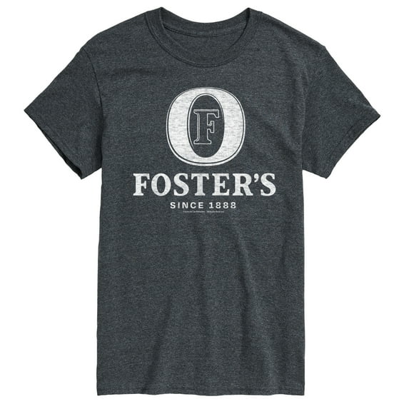 Fosters - White Logo - Men's Short Sleeve Tee