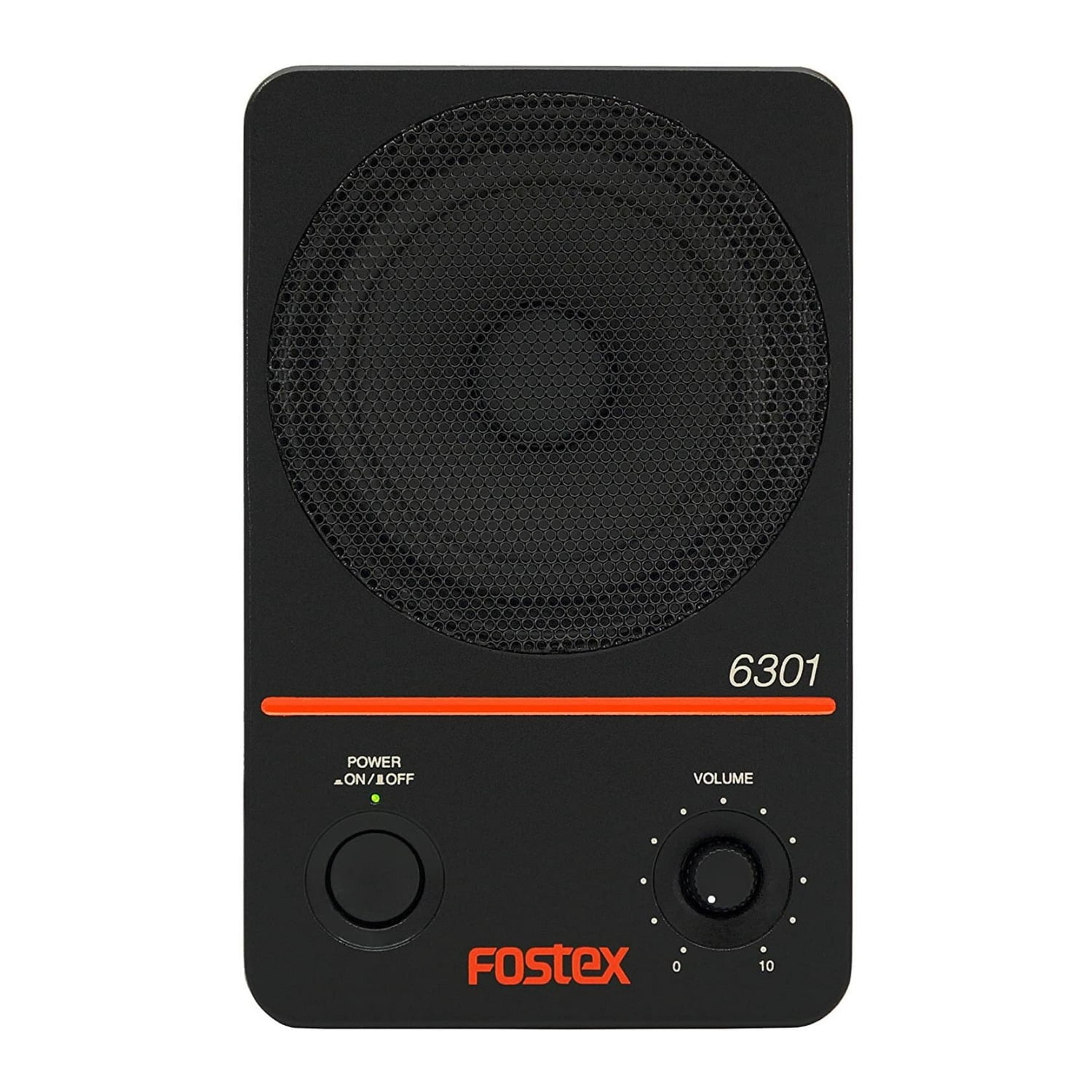 Fostex 6301DT 4" Powered Studio Monitor with DANTE, 20W D Class , RJ45 Dante Enabled
