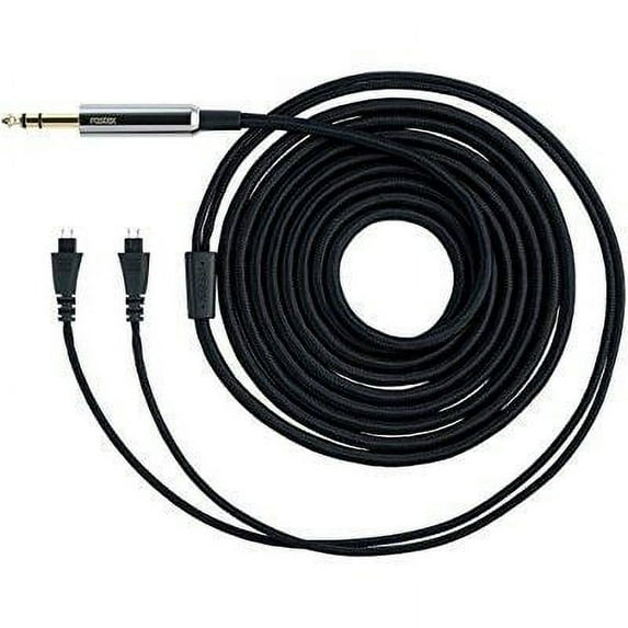 Fostex Unbalanced Cable for TH-900mk2 Premium Headphones, 1/4 TRS Phone Connector (ET-H30N7UB)