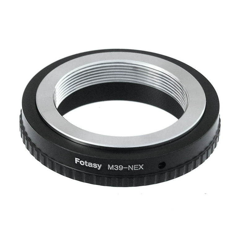 Fotasy Adjustable Brass Leica M39 39mm Screw Mount Lens to Sony