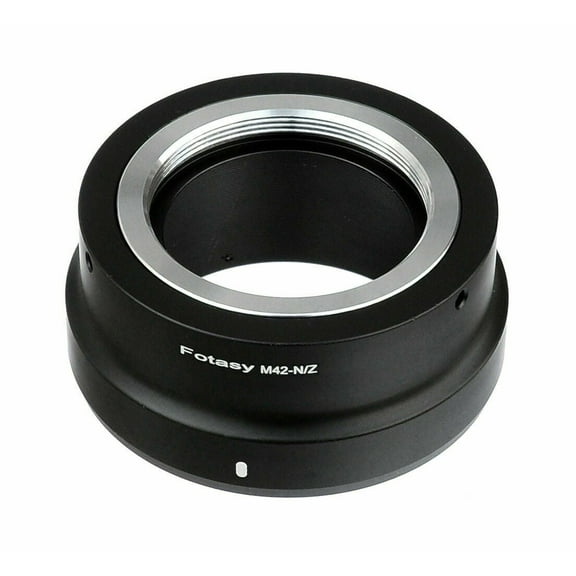 Fotasy Adjustable M42 42mm Screw Mount Lens to Nikon Z Mount Mirrorless Camera Adapter, Compatible with M42 Lens & Nikon Mirrorless Z5 Z50 Z6 Z7 Z6II Z7II Z fc Z9