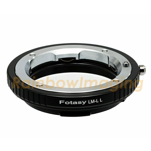 Fotasy Copper Leica M Lens to Leica L Mount Adapter, Compatible with Leica TL2 TL T CL SL SL2 SL2-S and Panasnoc S1 S1R S1H S5 and Sigma fp fp L