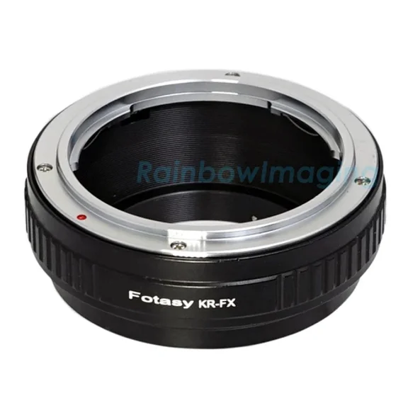 Fotasy Konica AR lens to Fujifilm X Mount X-Pro2 X-E1 X-E2 X-E3 XT5 X-T4 Adapter