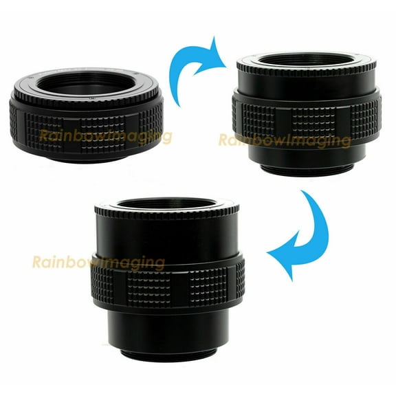 Fotasy M42 42mm Thread lens to M42 Focusing Helicoid Adapter 25mm - 59mm