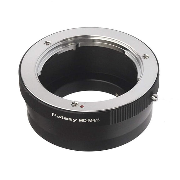 Fotasy Minolta MD Lens to Micro 4/3 Adapter, fits Olympus E-PL6 E-PL7 E-PL8 OM-D E-M1 I II E-M1X E-M5 I II III E-PM2 E-PM1 PEN-F/ Panasonic G7 G9 GF6 GF7 GF8 GH4 GH5 GM5 GX7 GX8 GX9 GX80 GX85 GX850 G9