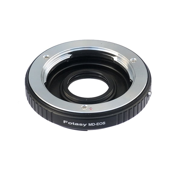 Fotasy Minolta MD Lens to Canon EOS Digital Camera Adapter, with Glass Element
