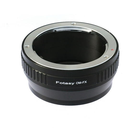 Fotasy Olympus OM Lens to Fujifilm X-Mount Mirrorless Digital Camera Adapter