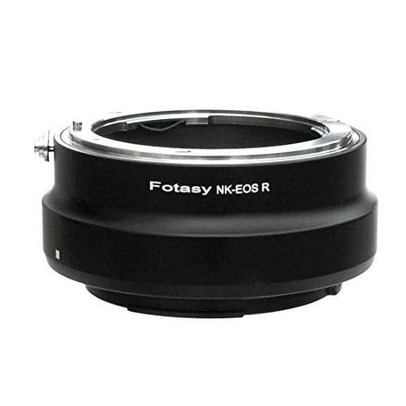 Fotasy Pro Nikon Lens to Canon EOS RF Mount Mirrorless Camera Adapter, Compatible with Nikon F Mount Lens & Canon Mirrorless Camera EOS R RP R3 R5 R6 Ra