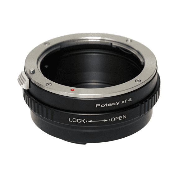 Fotasy Sony A-Mount AF Lens to Sony NEX E-Mount Mirrorless Camera Adapter, with Aperture Control Ring