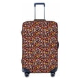 thumbnail image 1 of Fotbe 70s Groovy Hippie Retro Luggage Cover Protector,Suitcase Protector,Scratch and Dirt Resistant,Fits 18-32 Inch Luggage-X-Large, 1 of 8